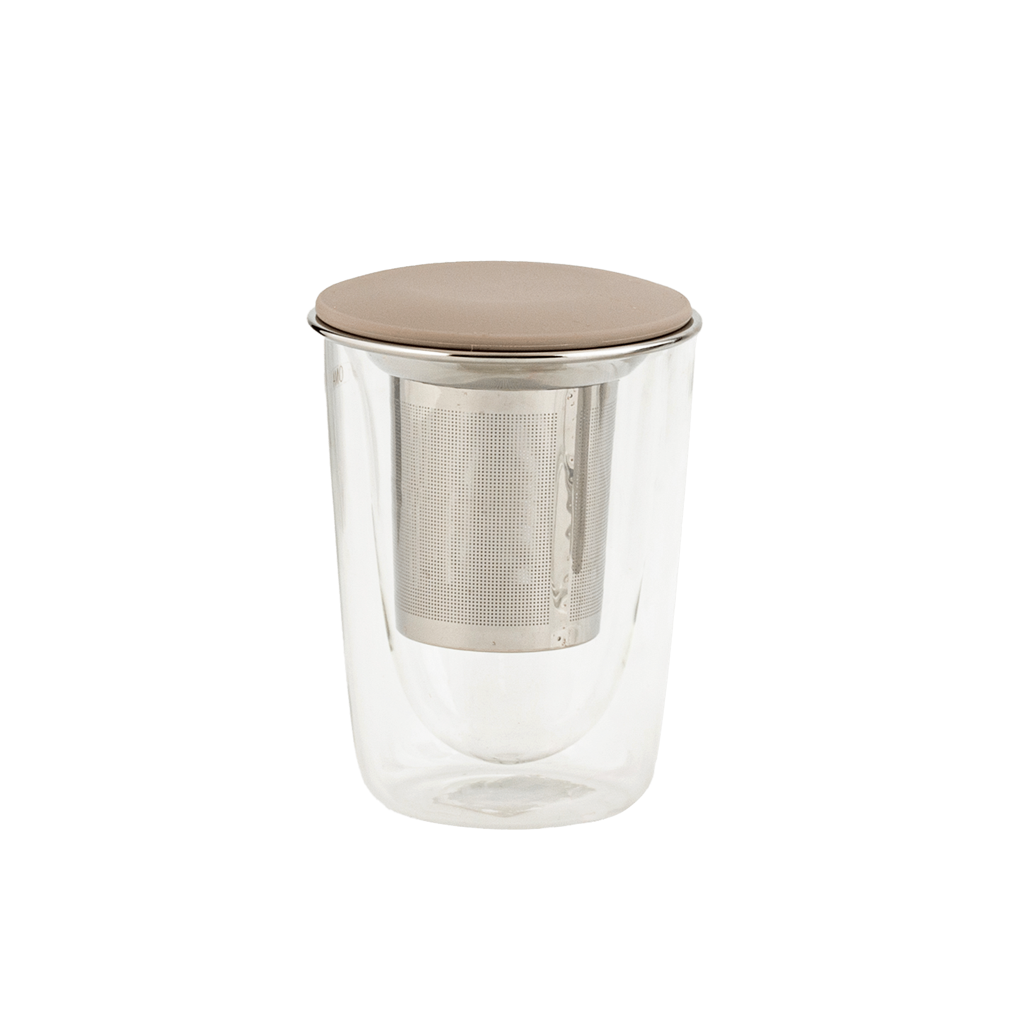 Scavo Thermic Tea Glass With Strainer