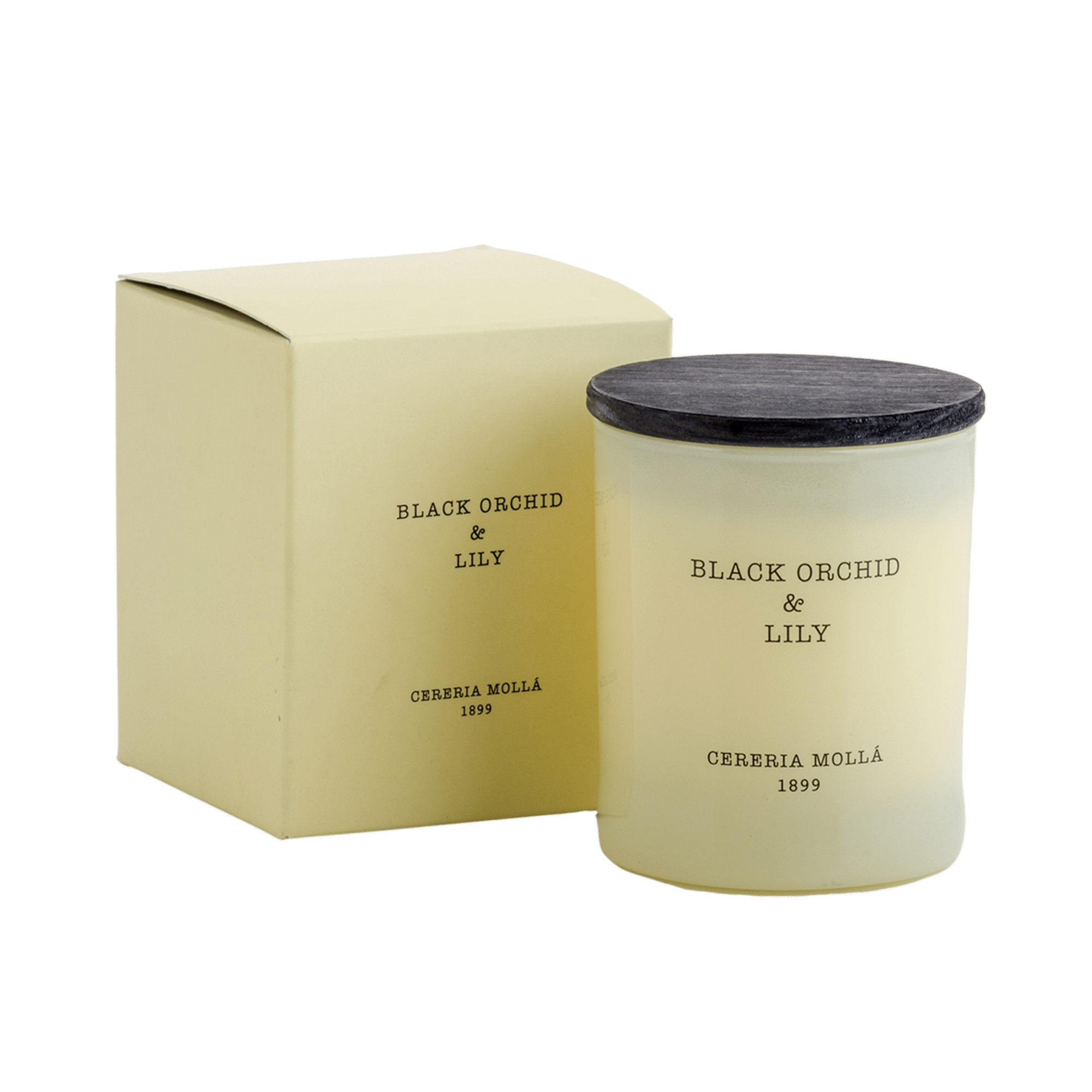 Black Orchid & Lily Scented Candle 50 Hrs