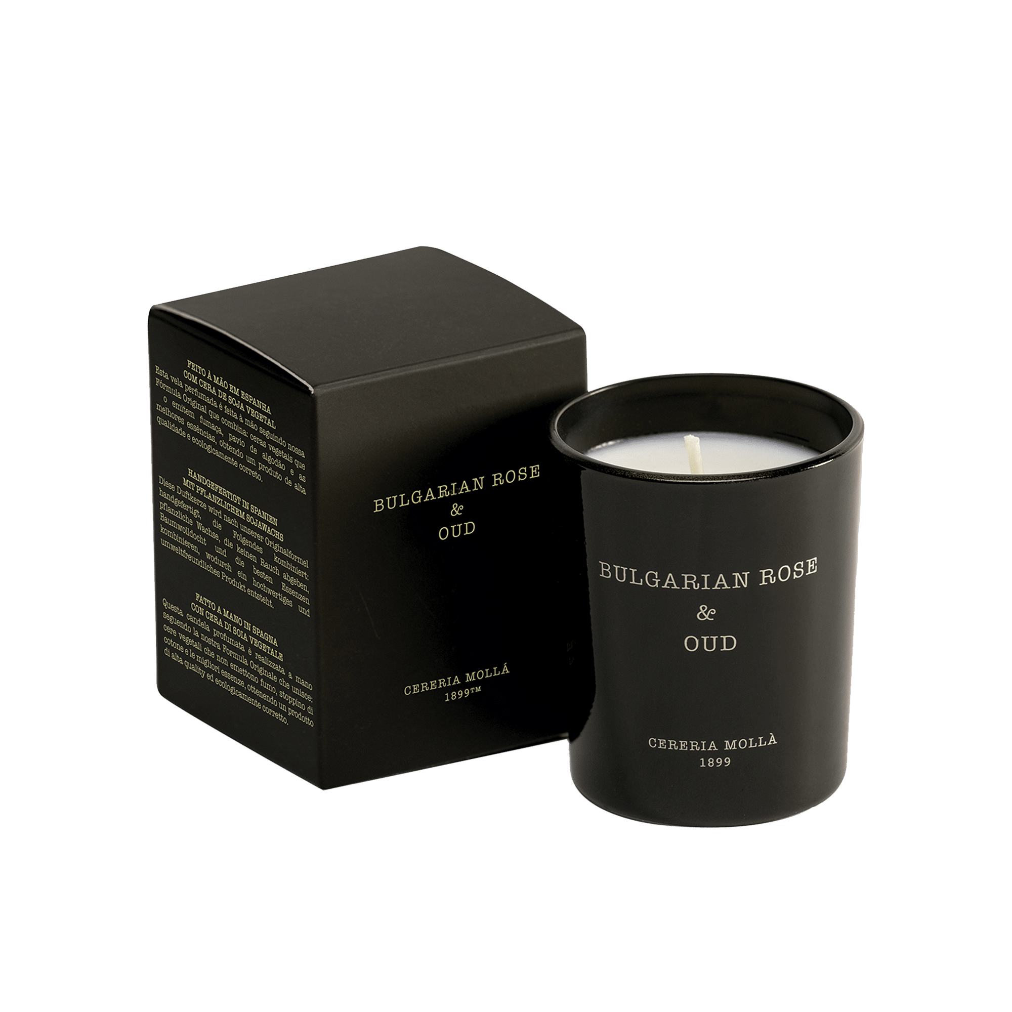Bulgarian Rose & Oud Scented Candle