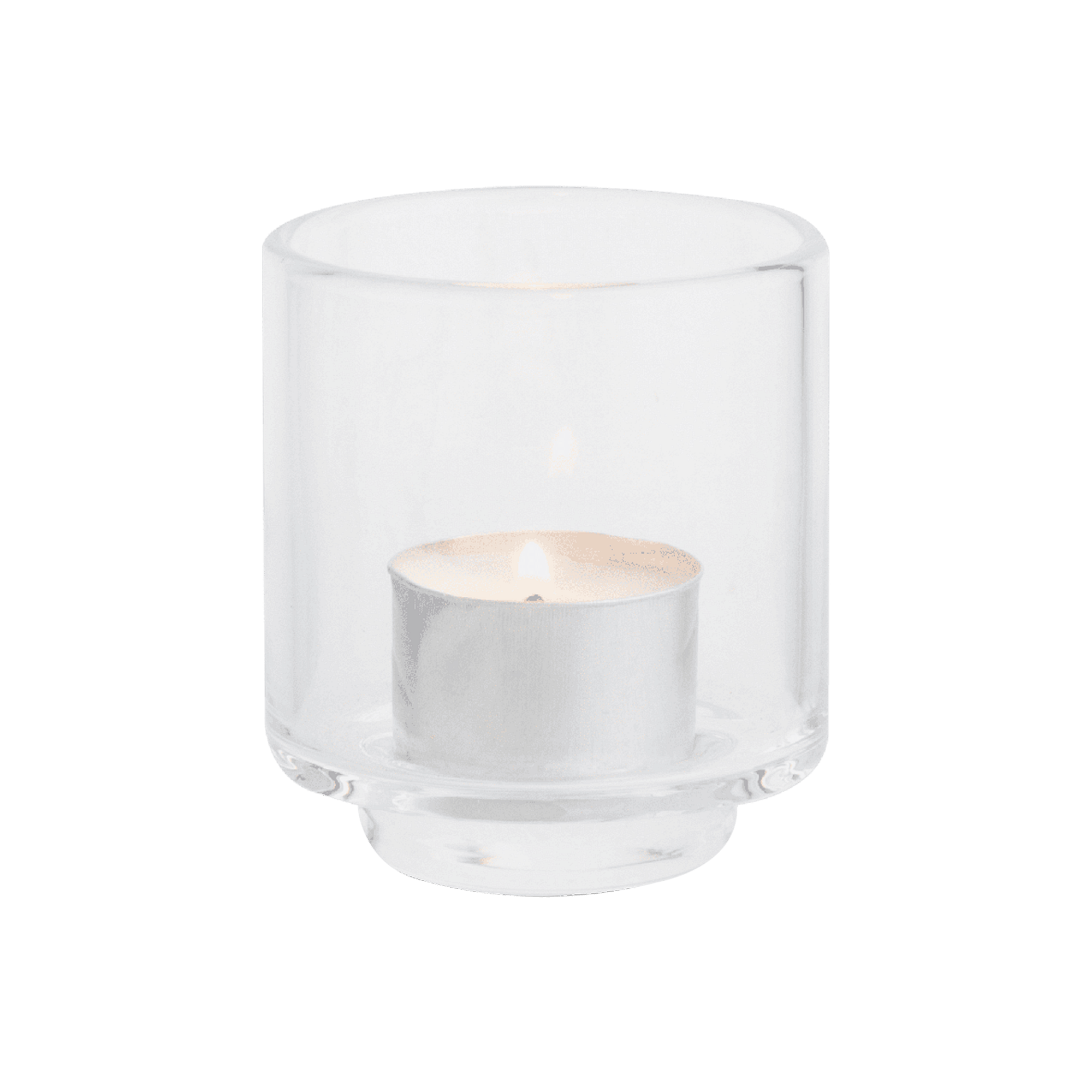 Regio Candle Holder Clear