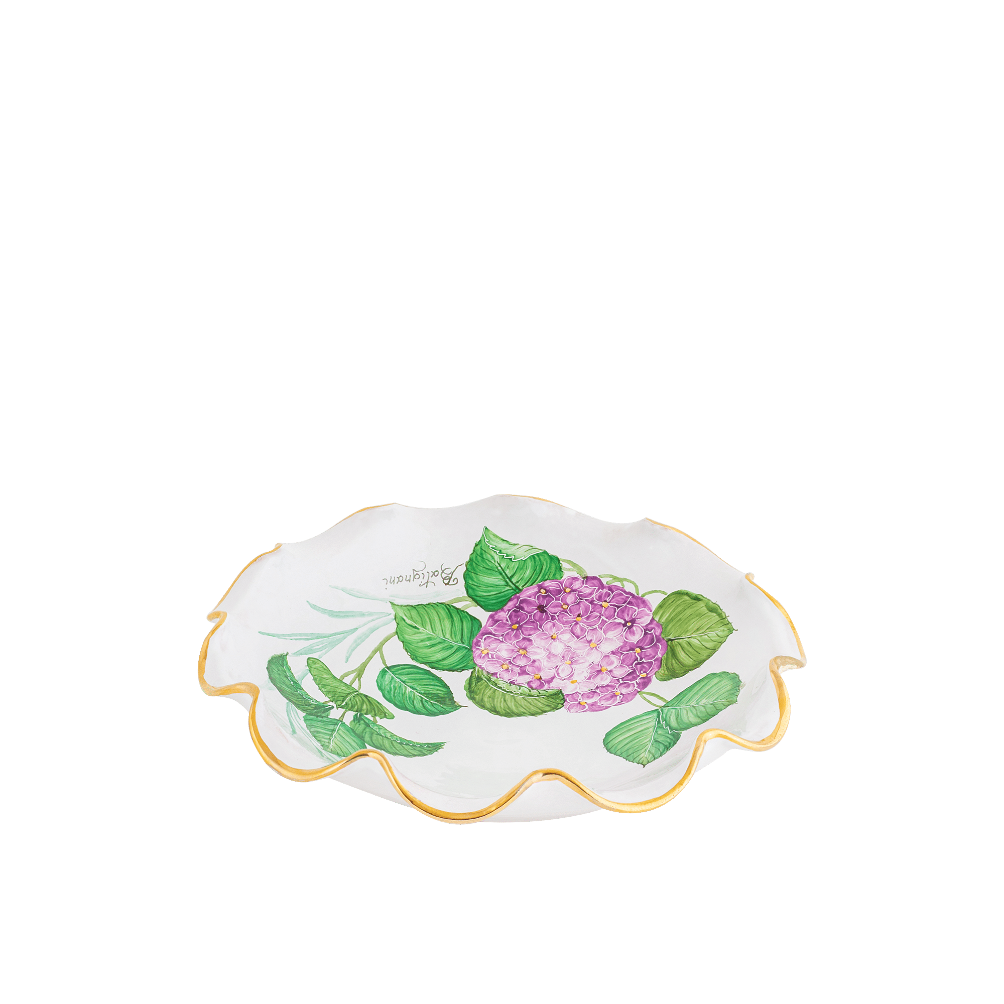 Hydrangea Centerpiece Bowl