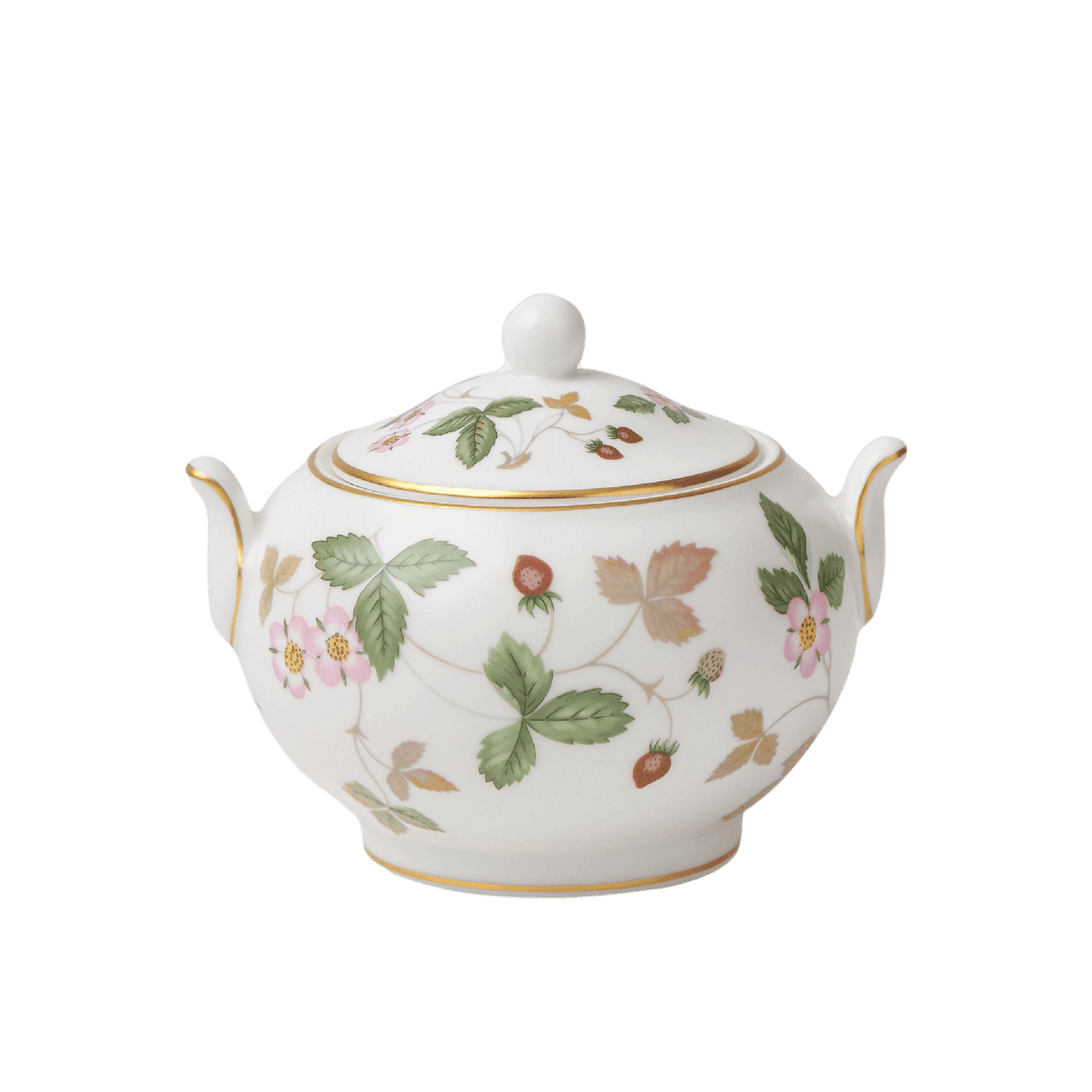 Wild Strawberry Sugar Pot