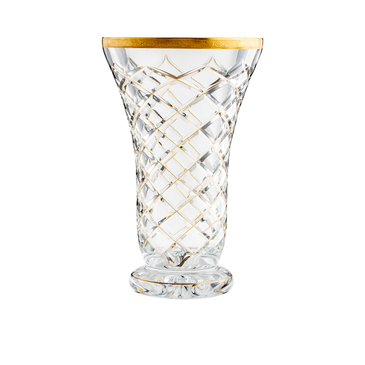 Hyrian Glass Vase 15.7