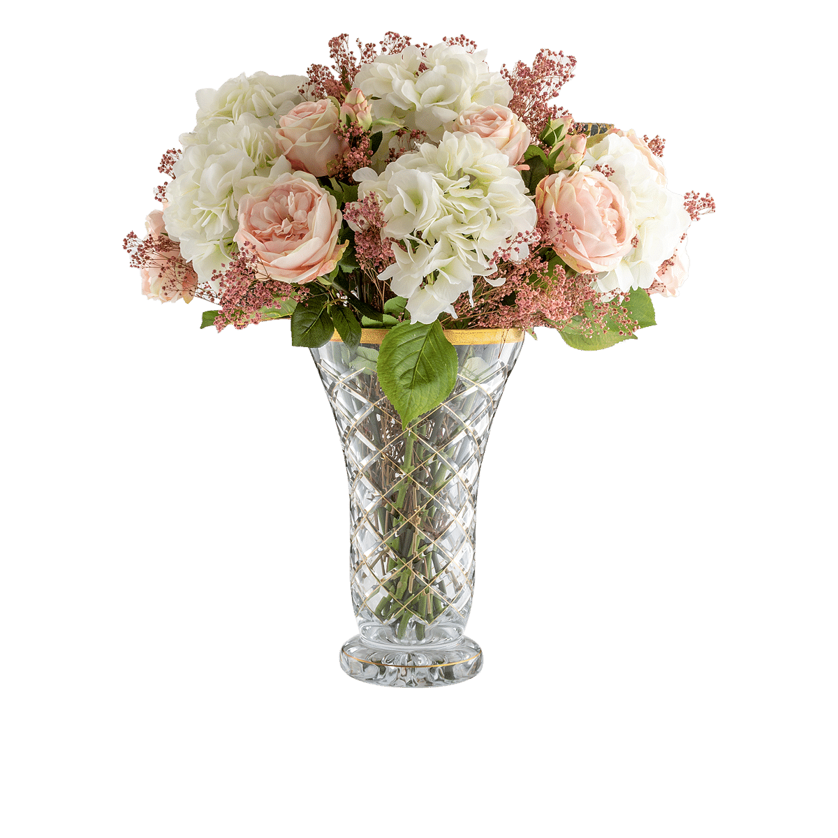 Hyrian Glass Vase 15.7