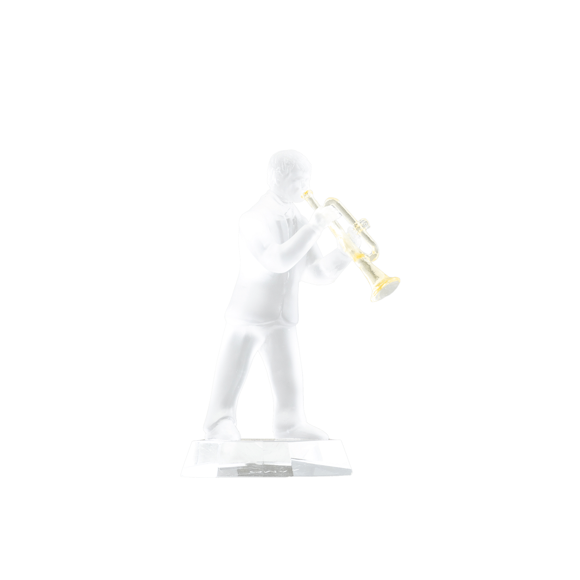Trumpet Player Sculpture