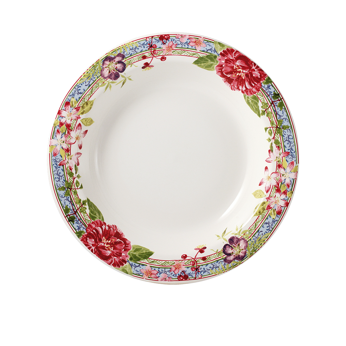Millefleurs Round Deep Dish