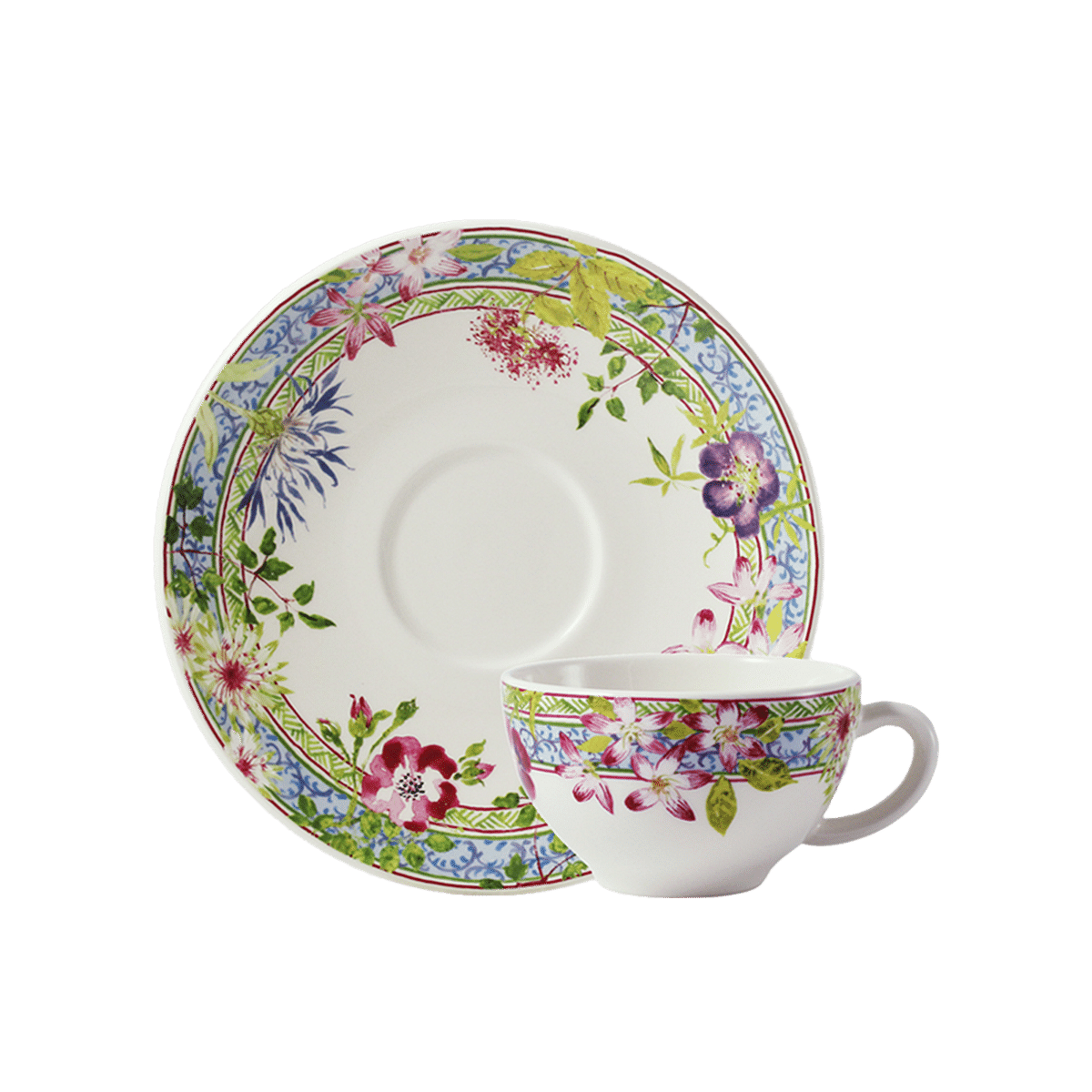 Millefleurs Cup & Saucer