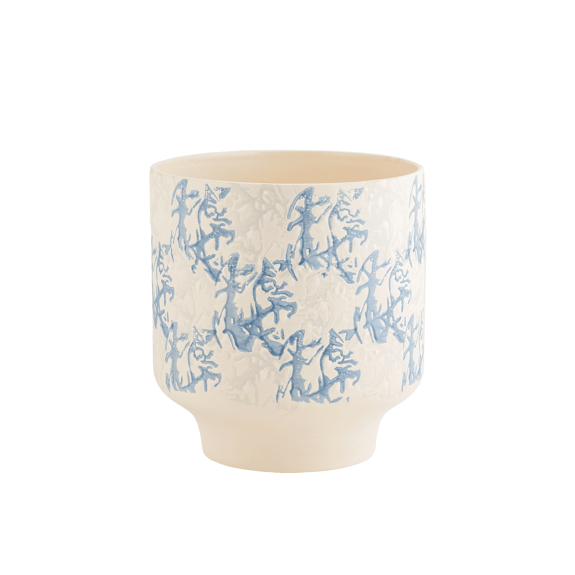 Mandarin Blue Vase 10.25