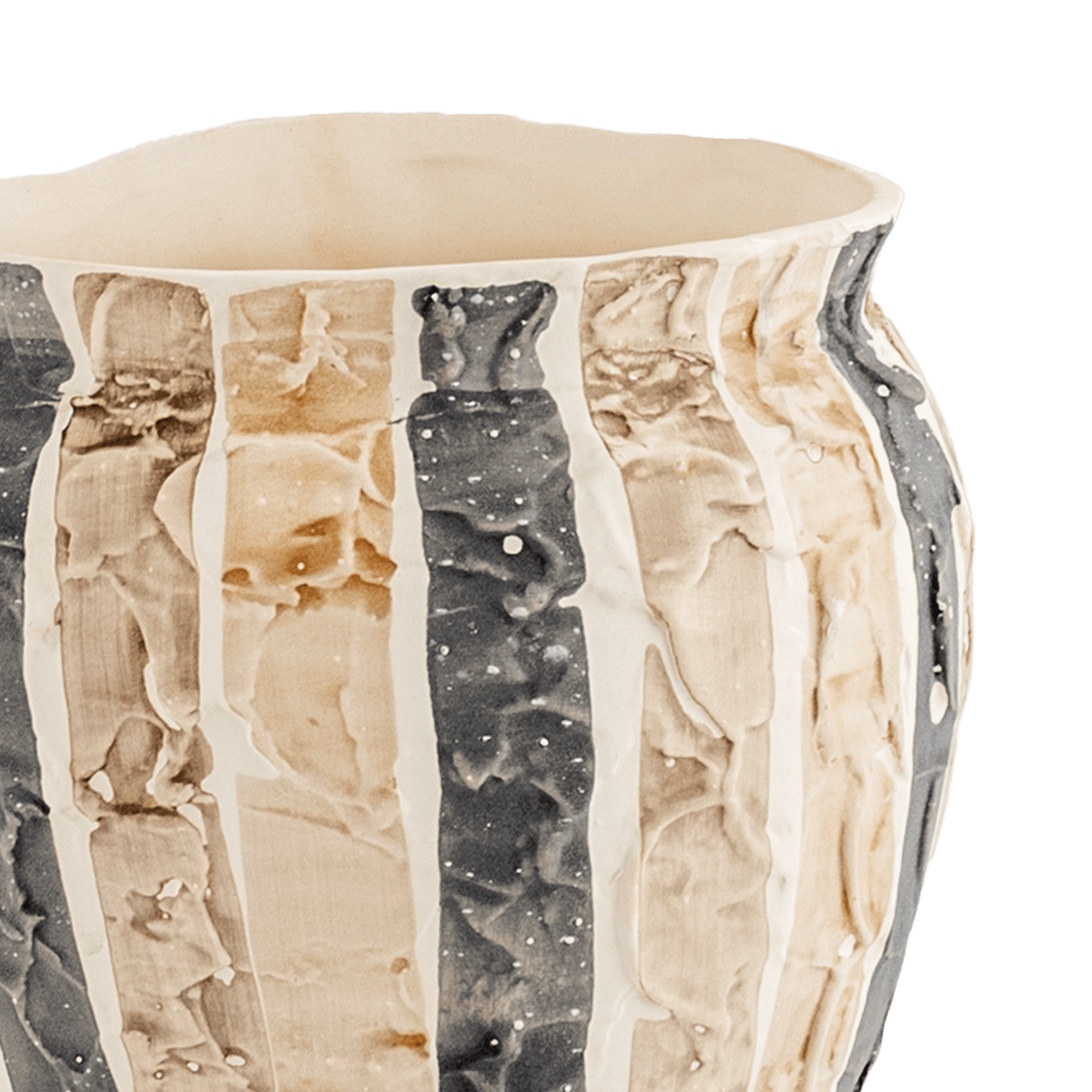 Bronzeige Vase 8.5