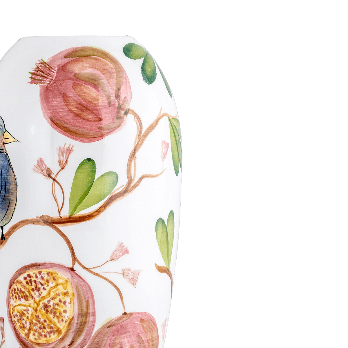 Pomegranate Ceramic Vase