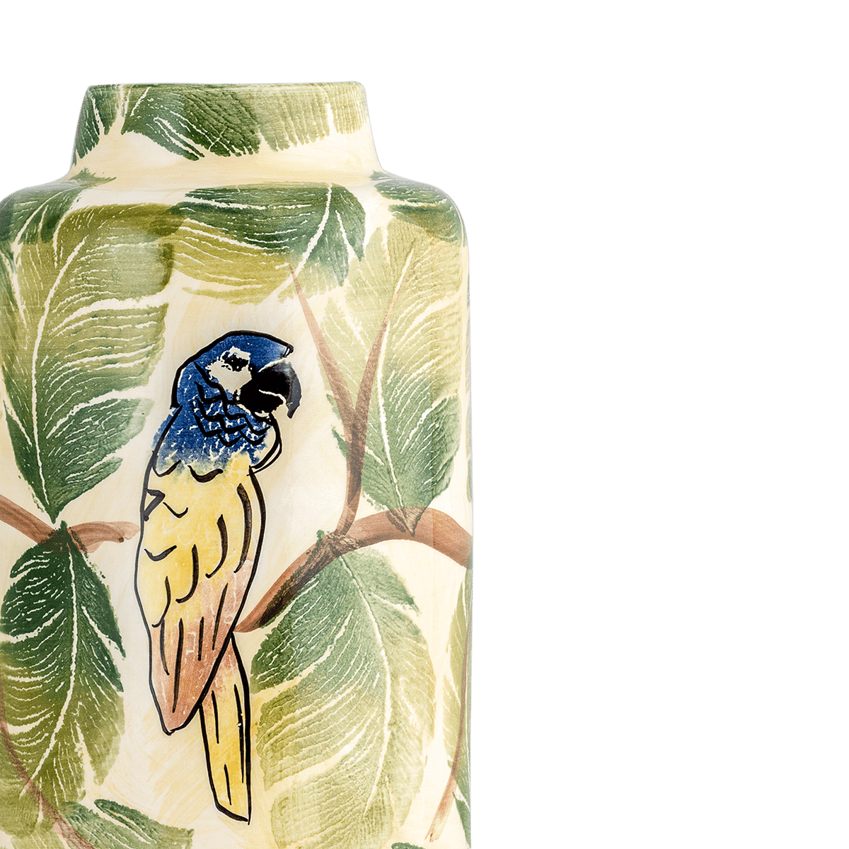 PARROT VASE