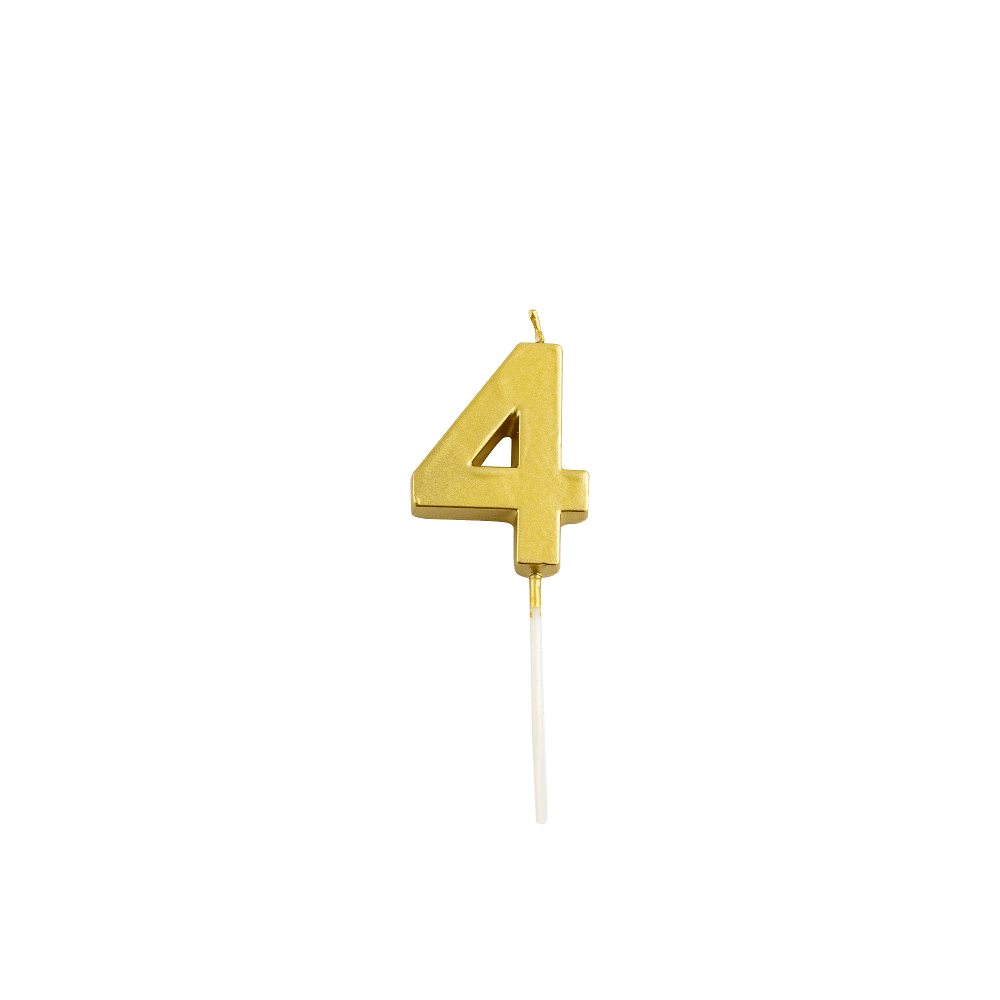 BIRTHDAY CANDLES  Number 4