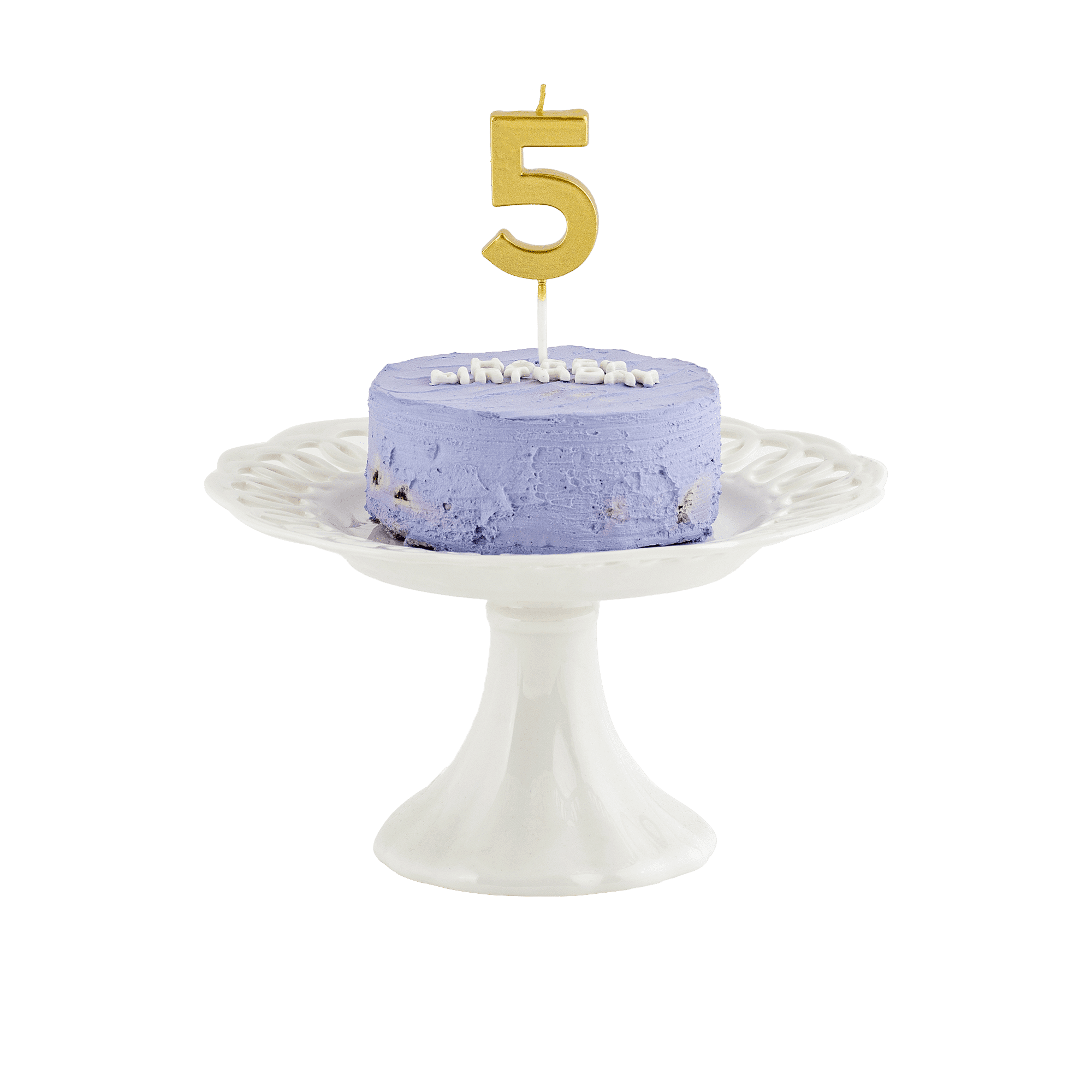 BIRTHDAY CANDLES  Number 5