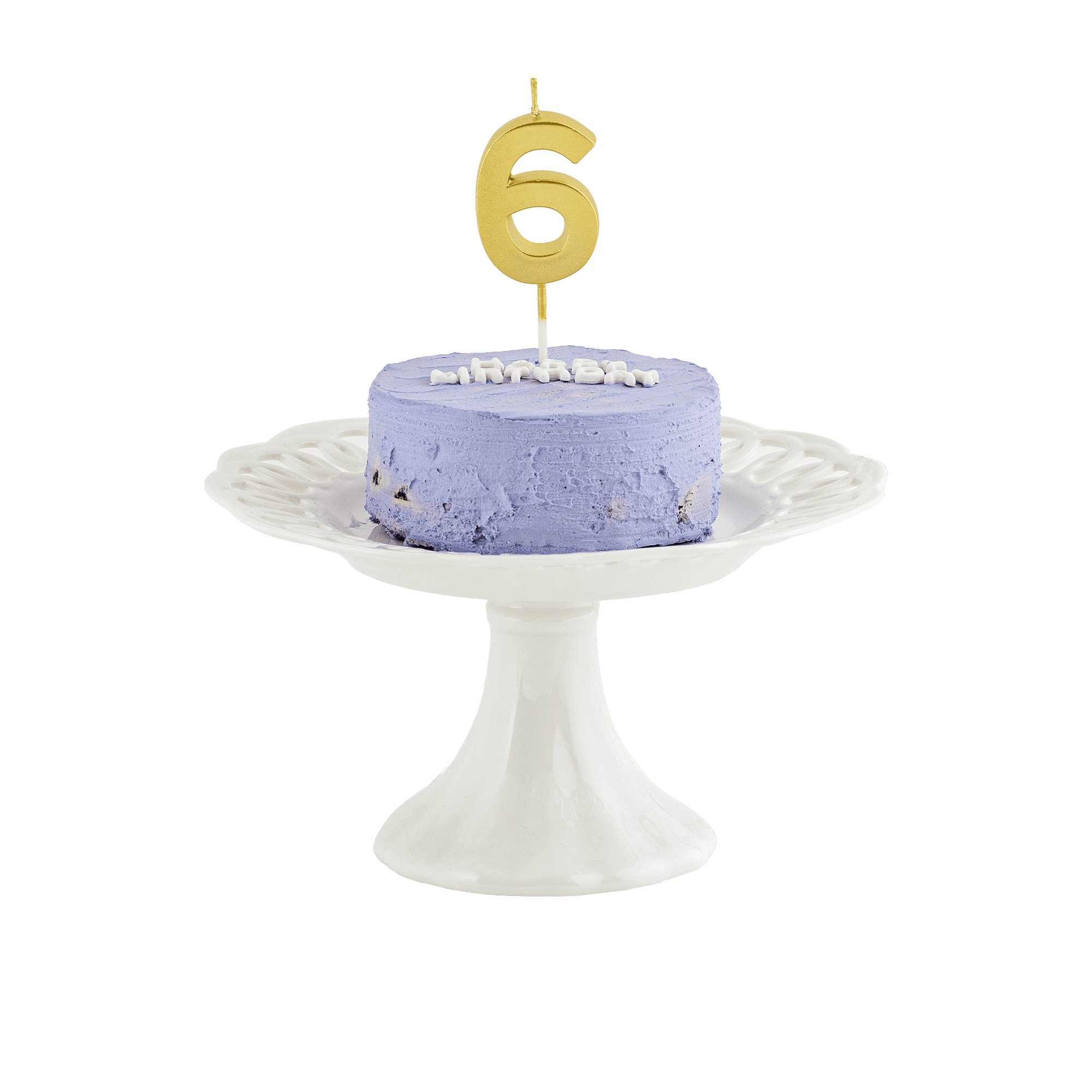 BIRTHDAY CANDLES  Number 6