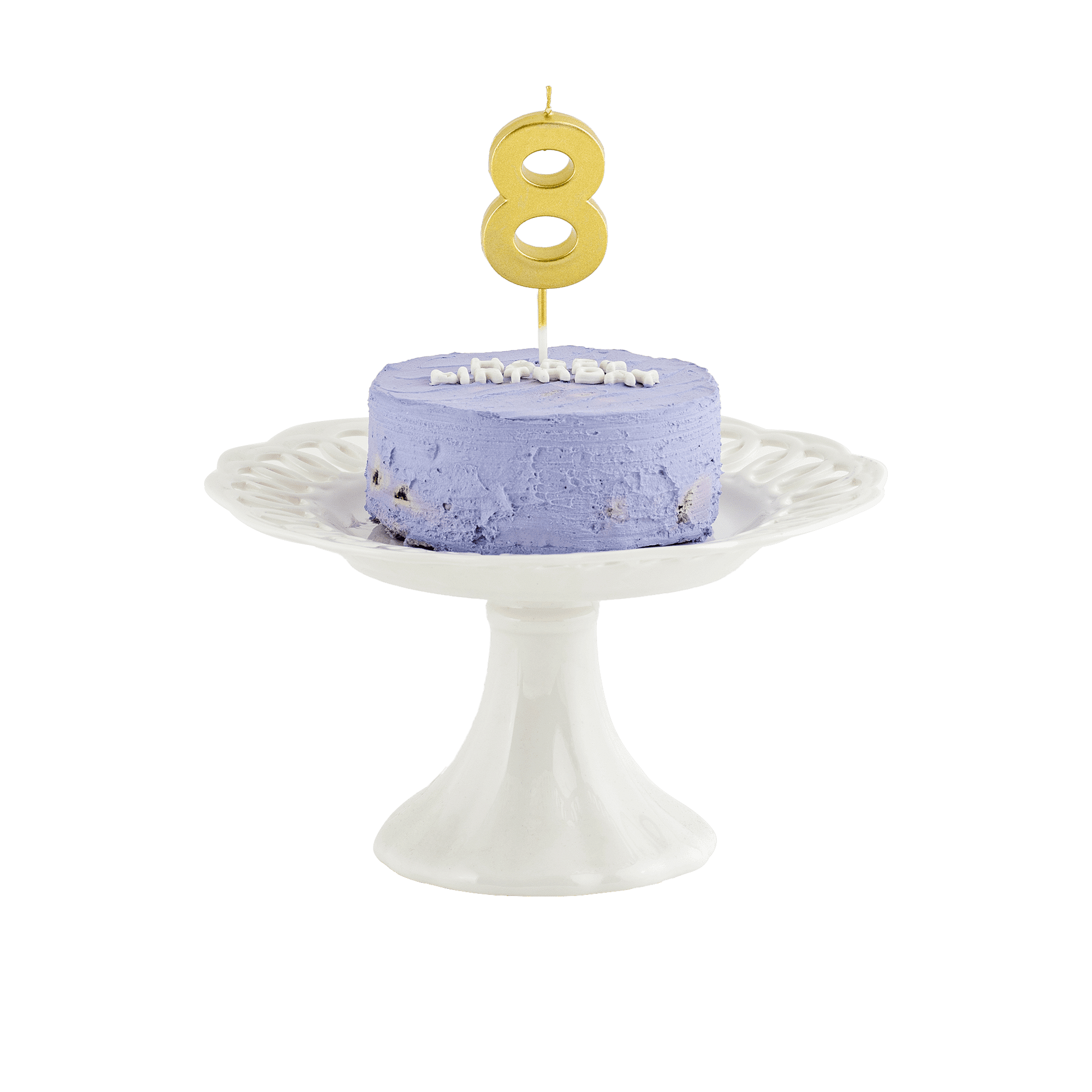 BIRTHDAY CANDLES  Number 8