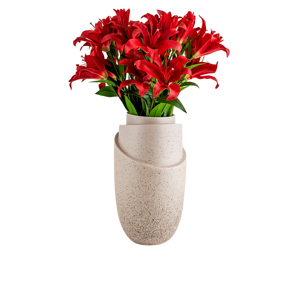 Earthy Ceramic Vase 15.7