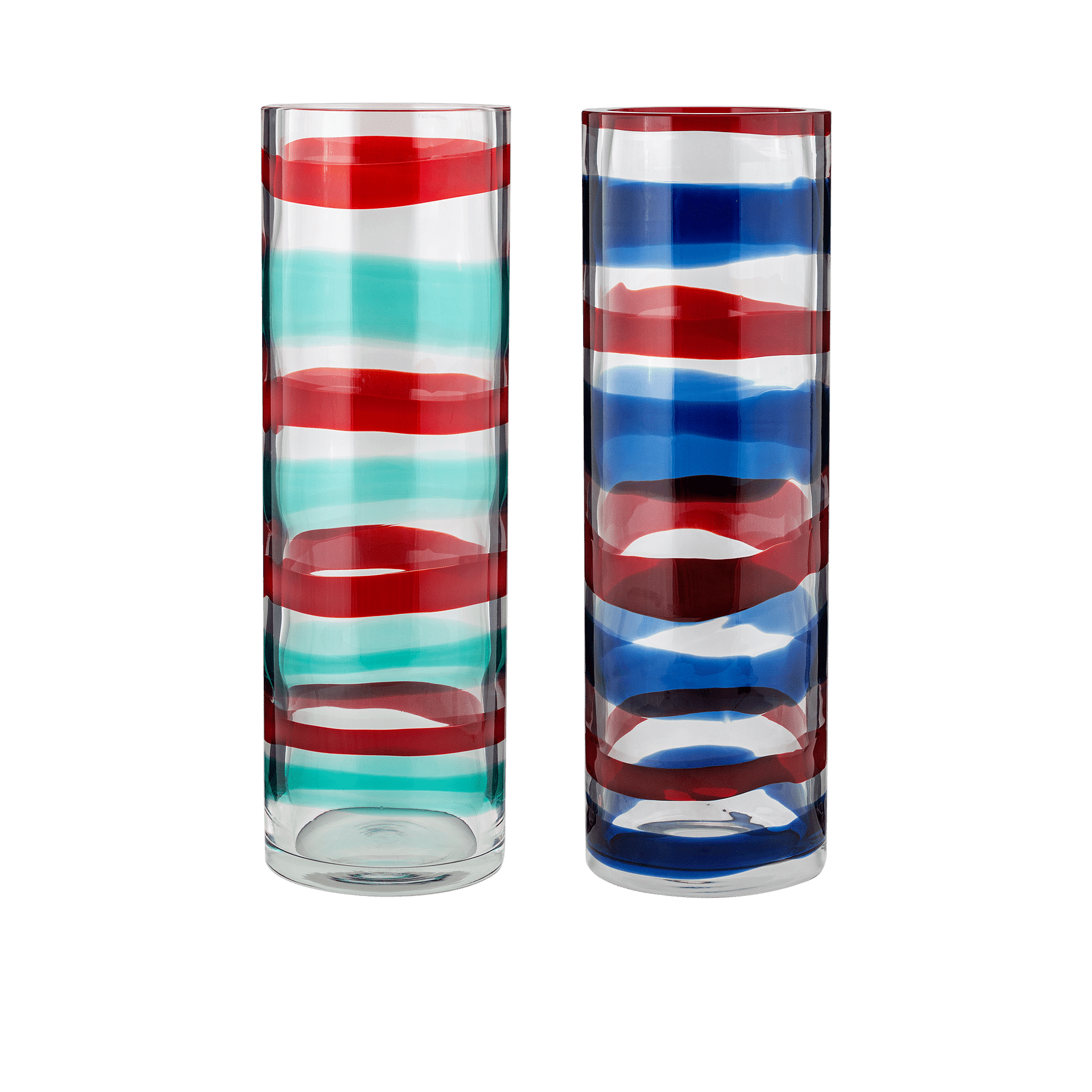 Anelli  Vase  Green & Red