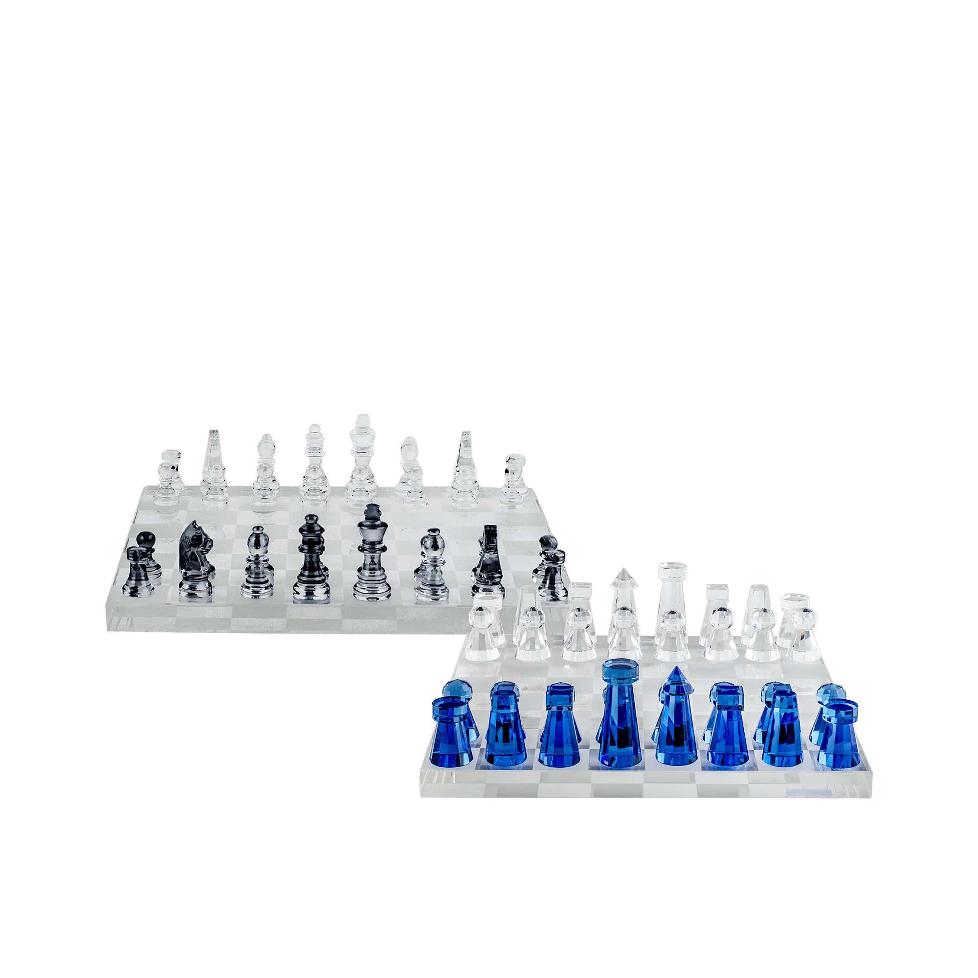 Enigma Grey/Clear Chess Board
