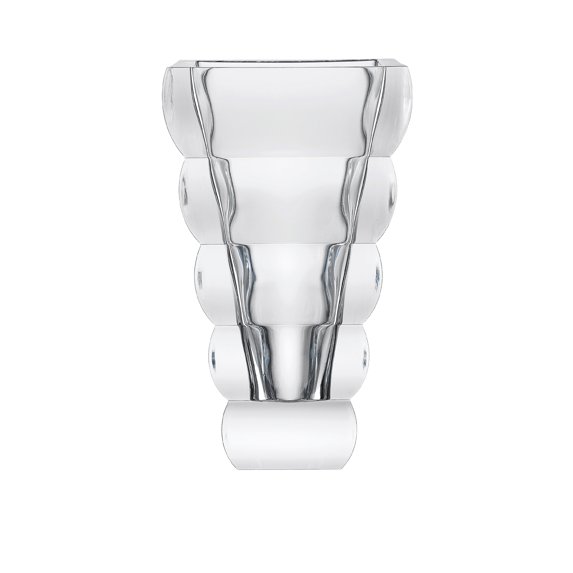 Adria Crystal Vase CLEAR