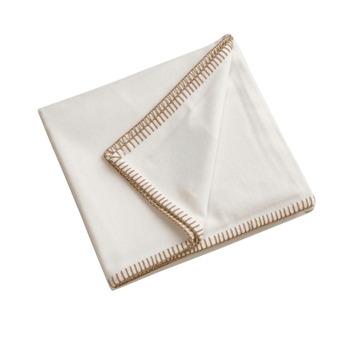 Lewis White 100% Cashmere Throw Blanket
