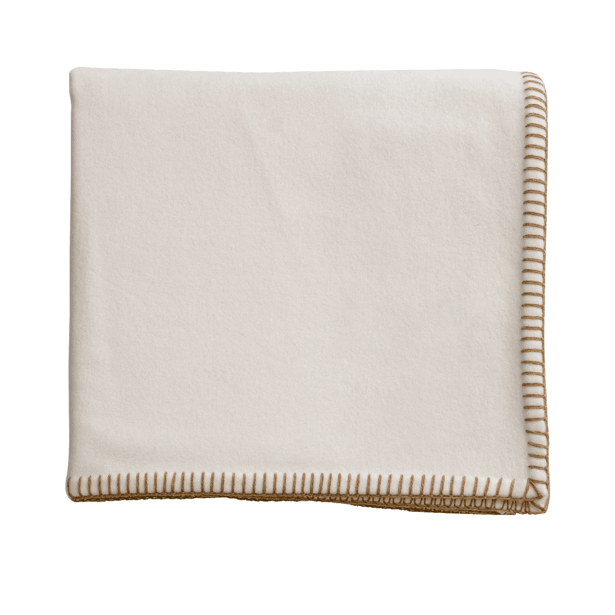 Lewis White 100% Cashmere Throw Blanket