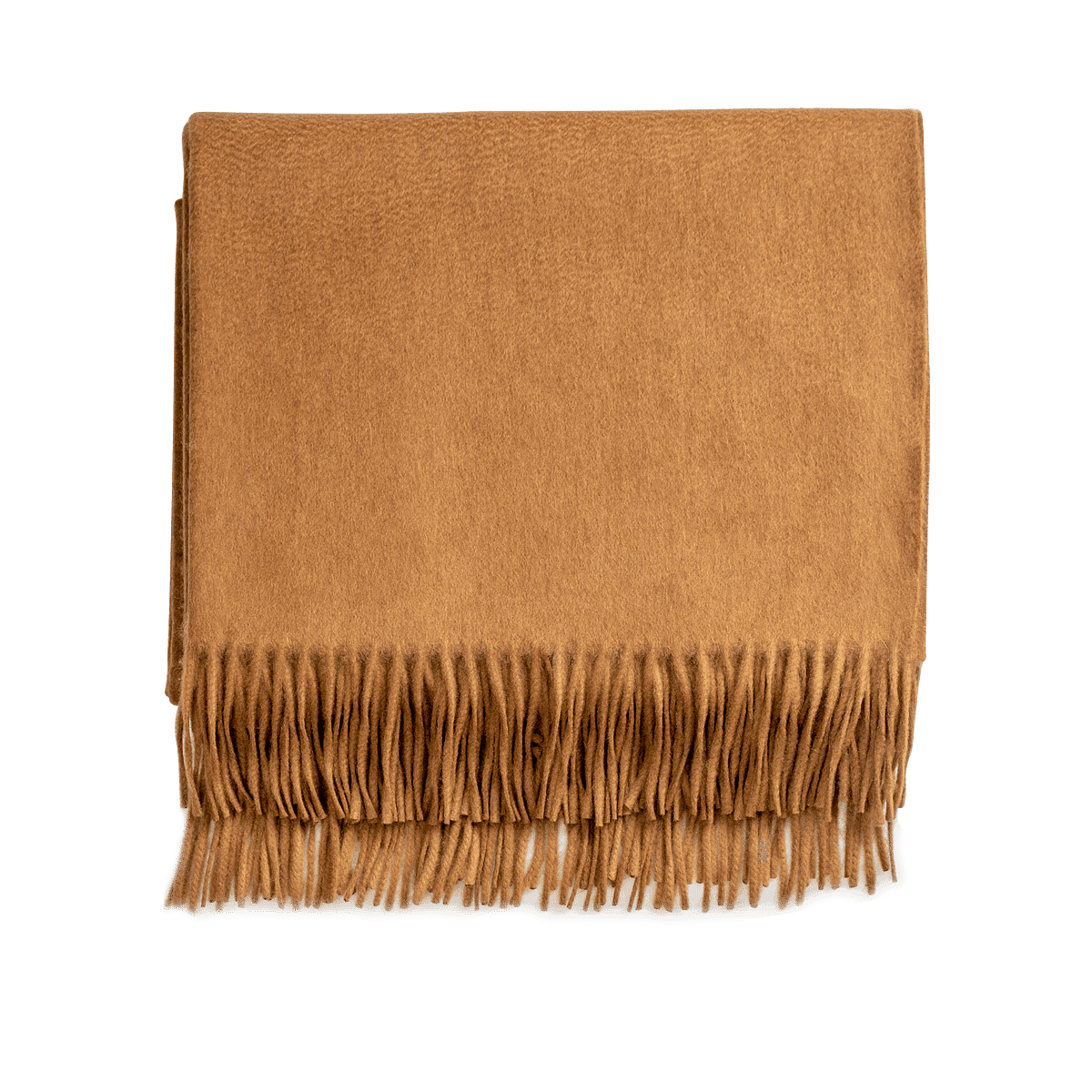 Arran Grey 100% Cashmere Throw Blanket