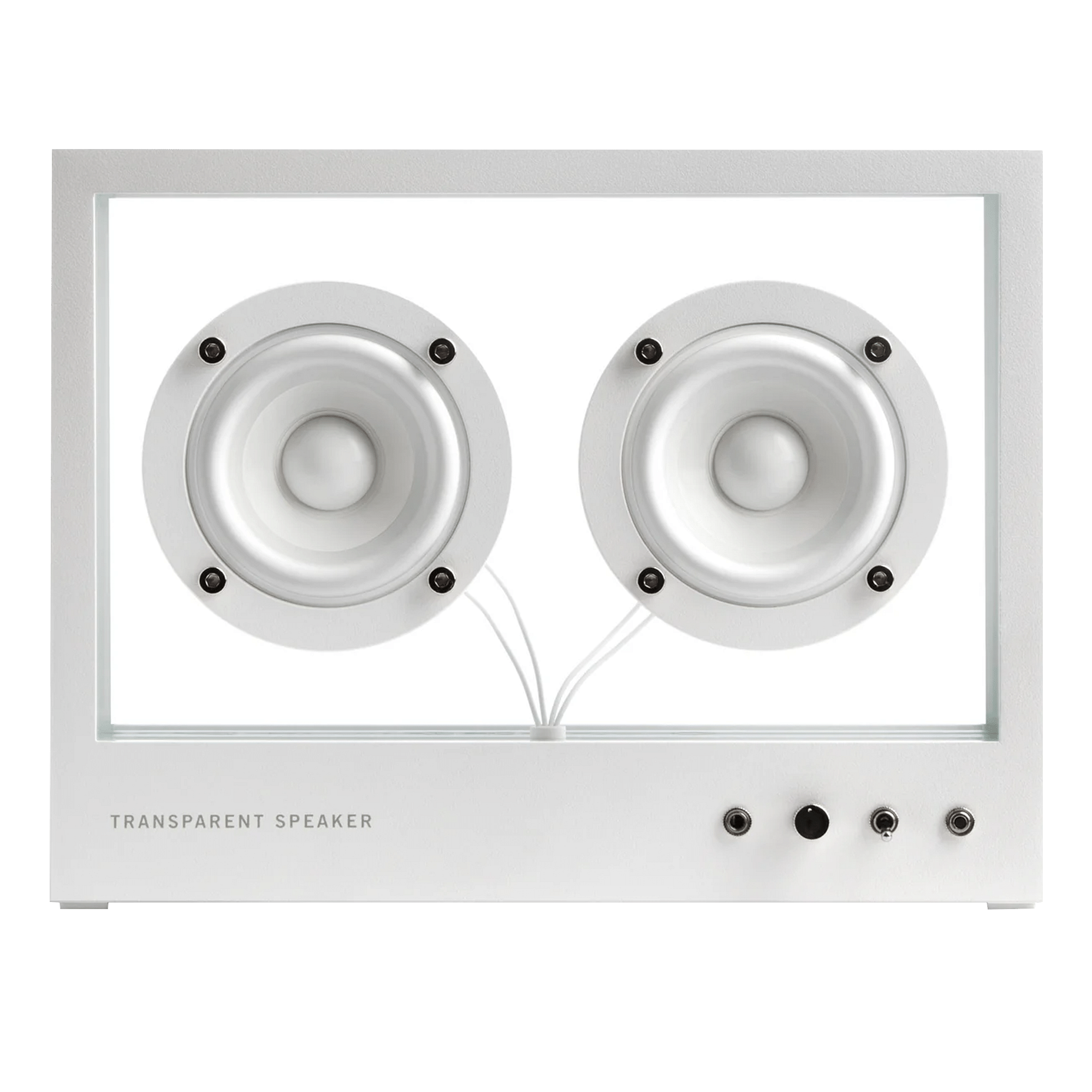 Transparent White Speaker 8