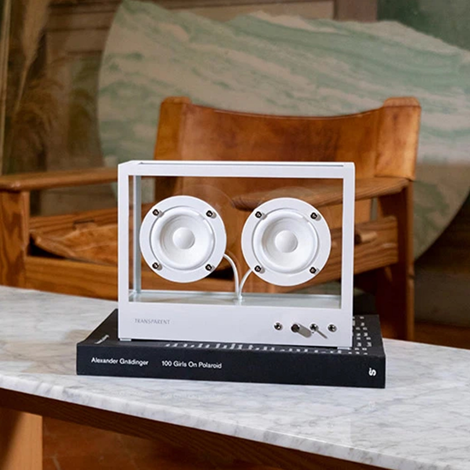 Transparent White Speaker 8