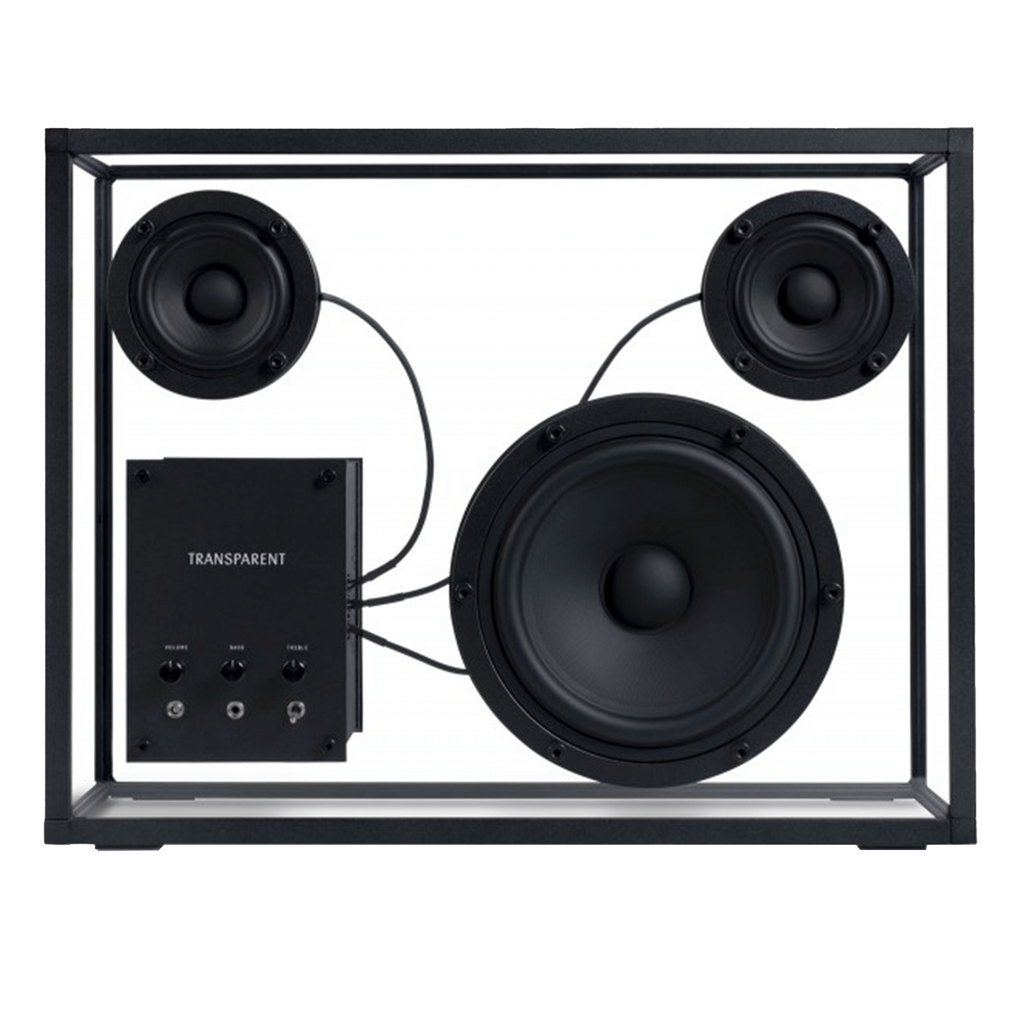 Transparent Black Speaker 13