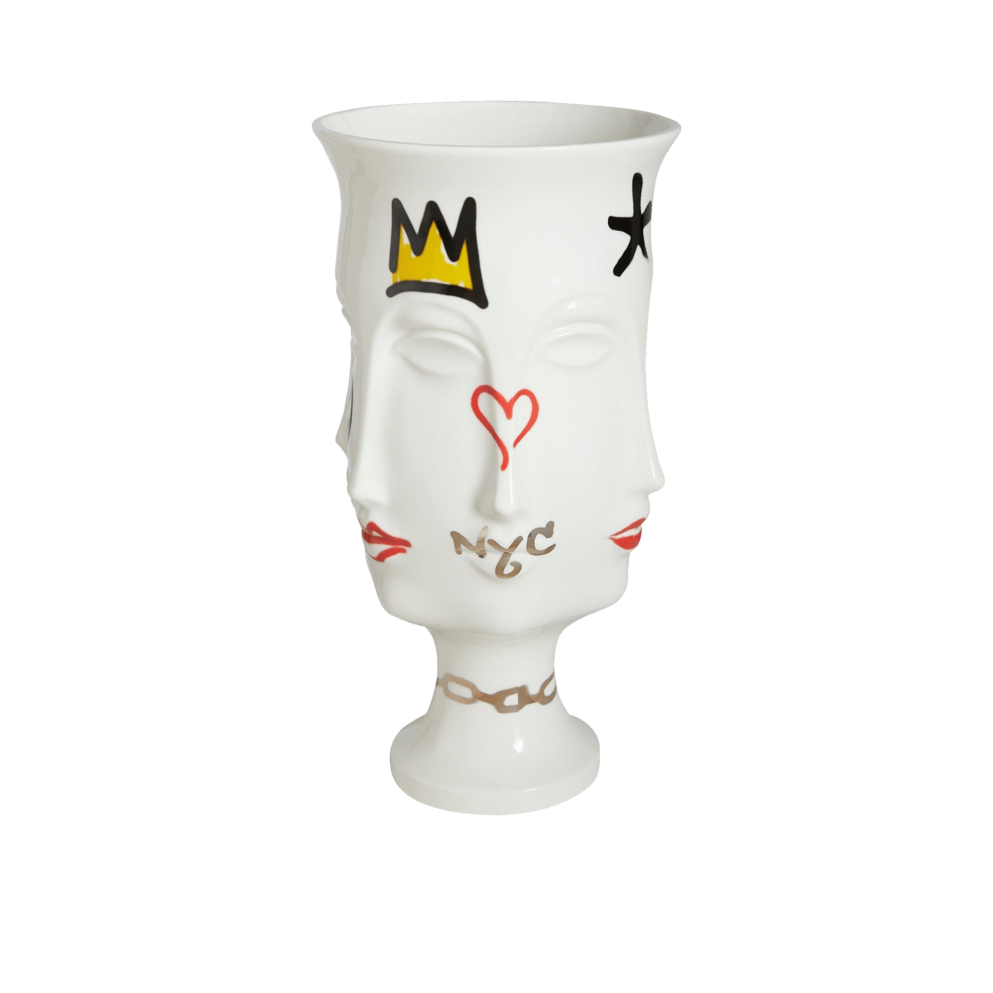 Dora Maar Graffiti Urn Vase 