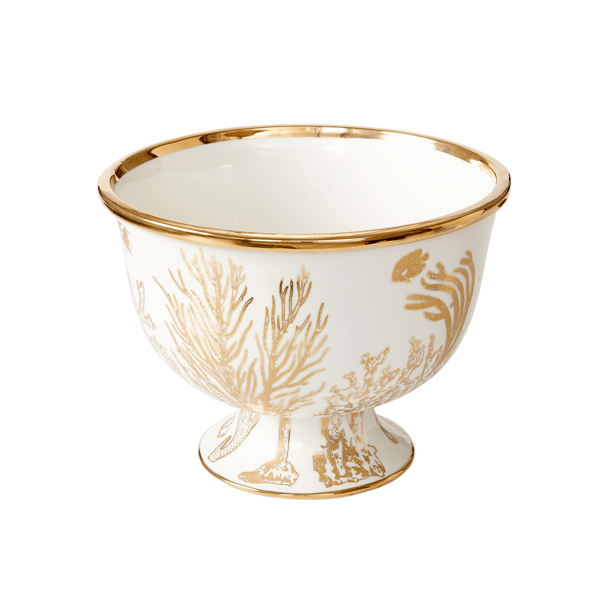 Botanist Coral Centerpiece Bowl