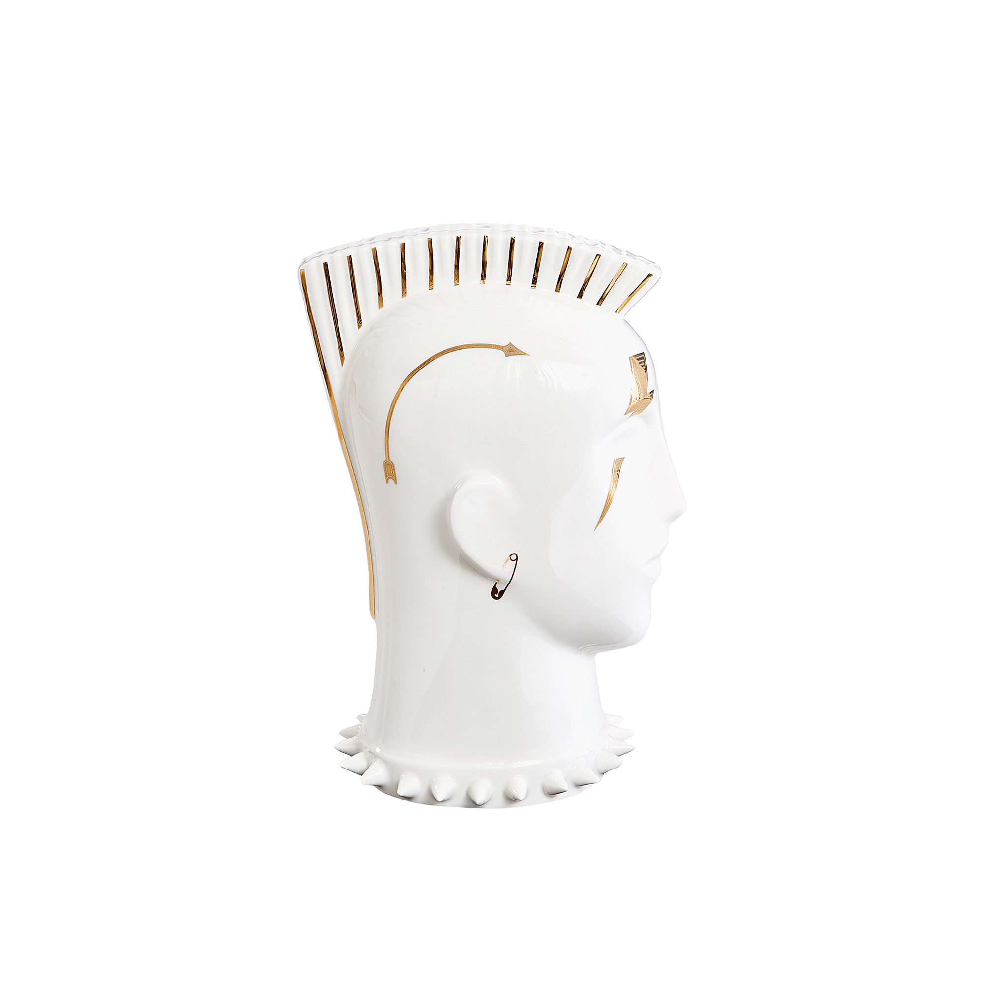 Gilded Mohawk Lollipop Holder