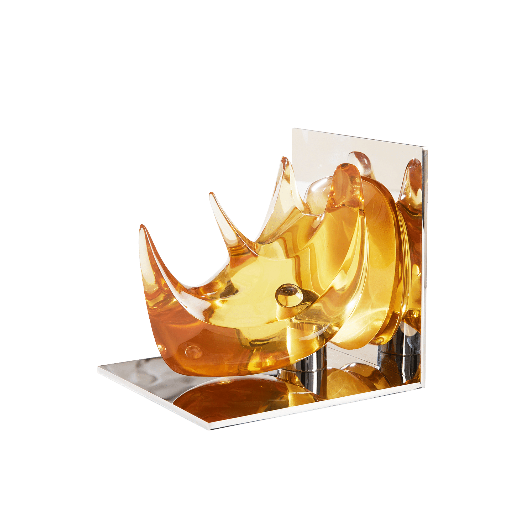 Rhino Bookends