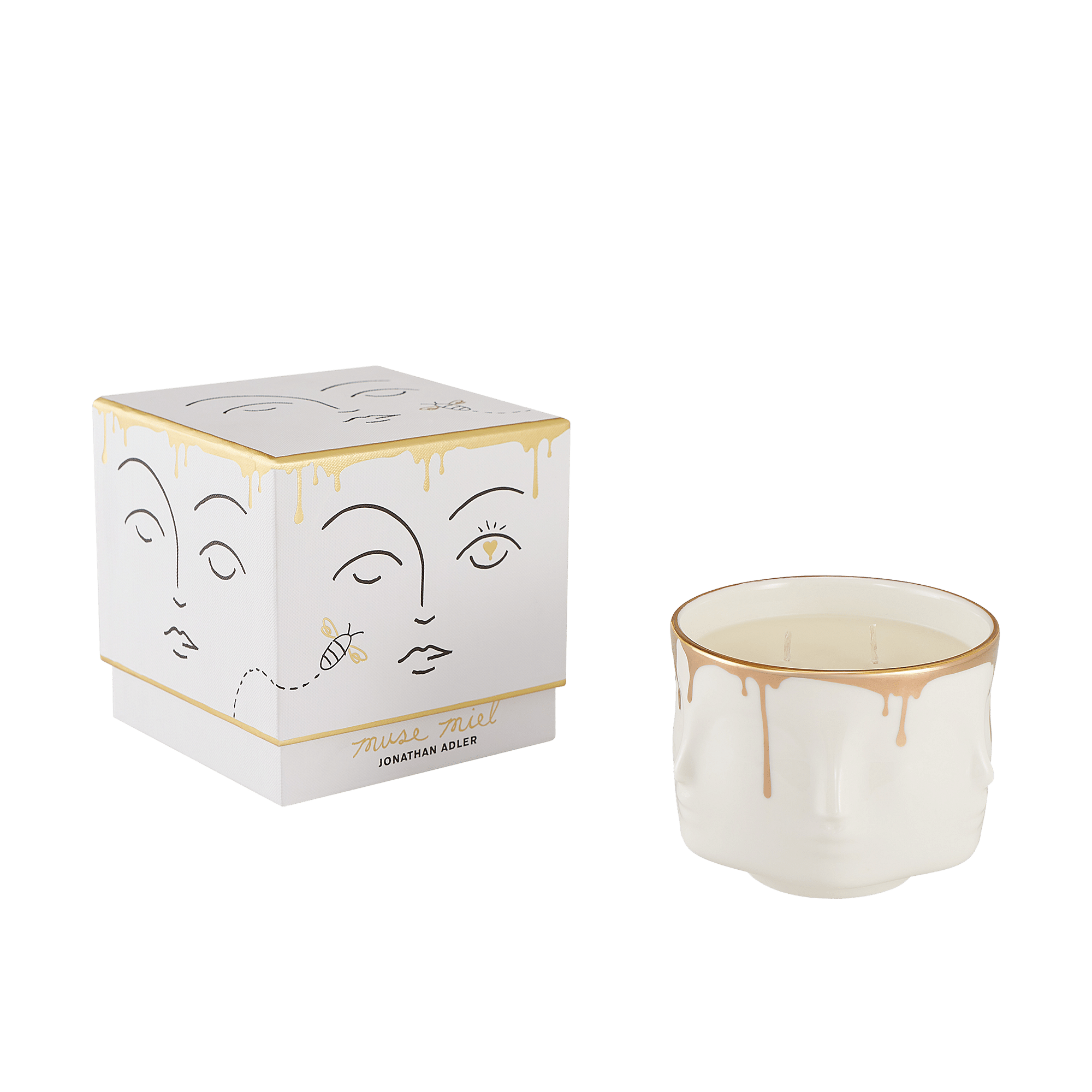 Muse Miel  Scented Candle