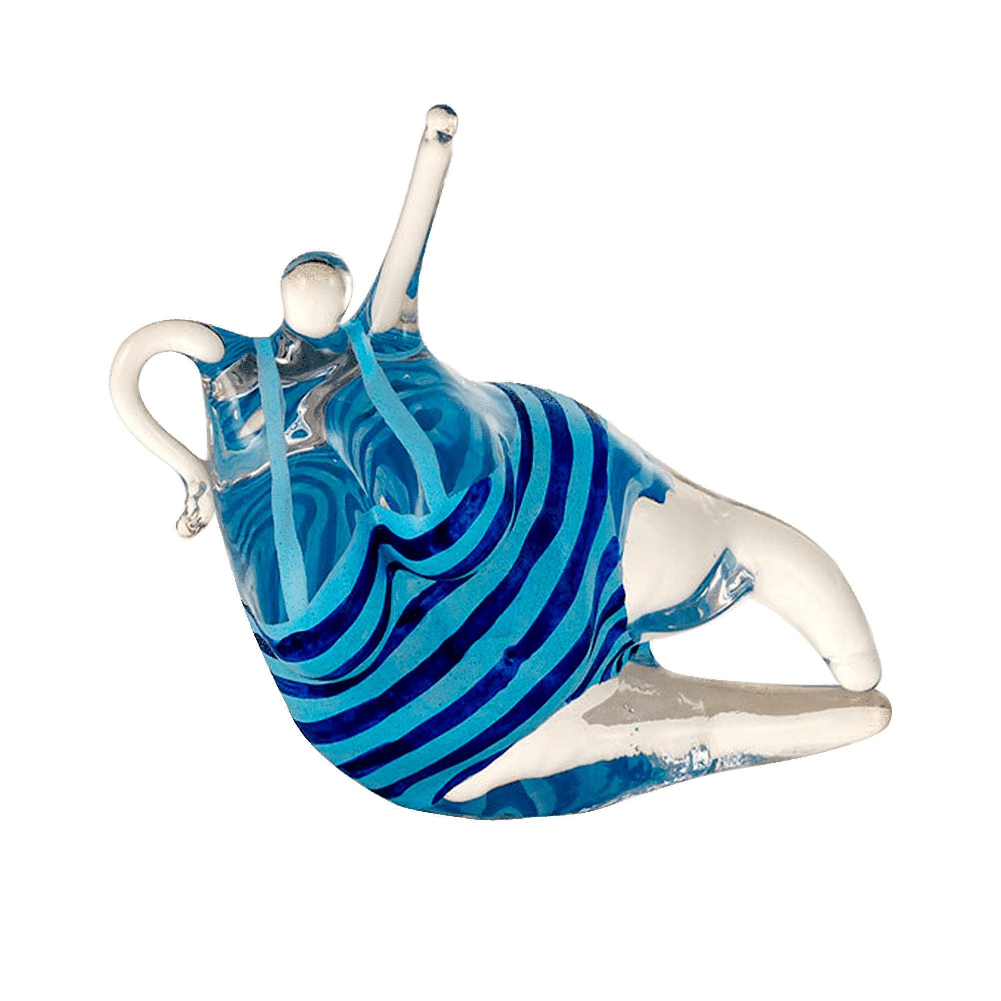 Happiness Sculpture Turquoise & Blue