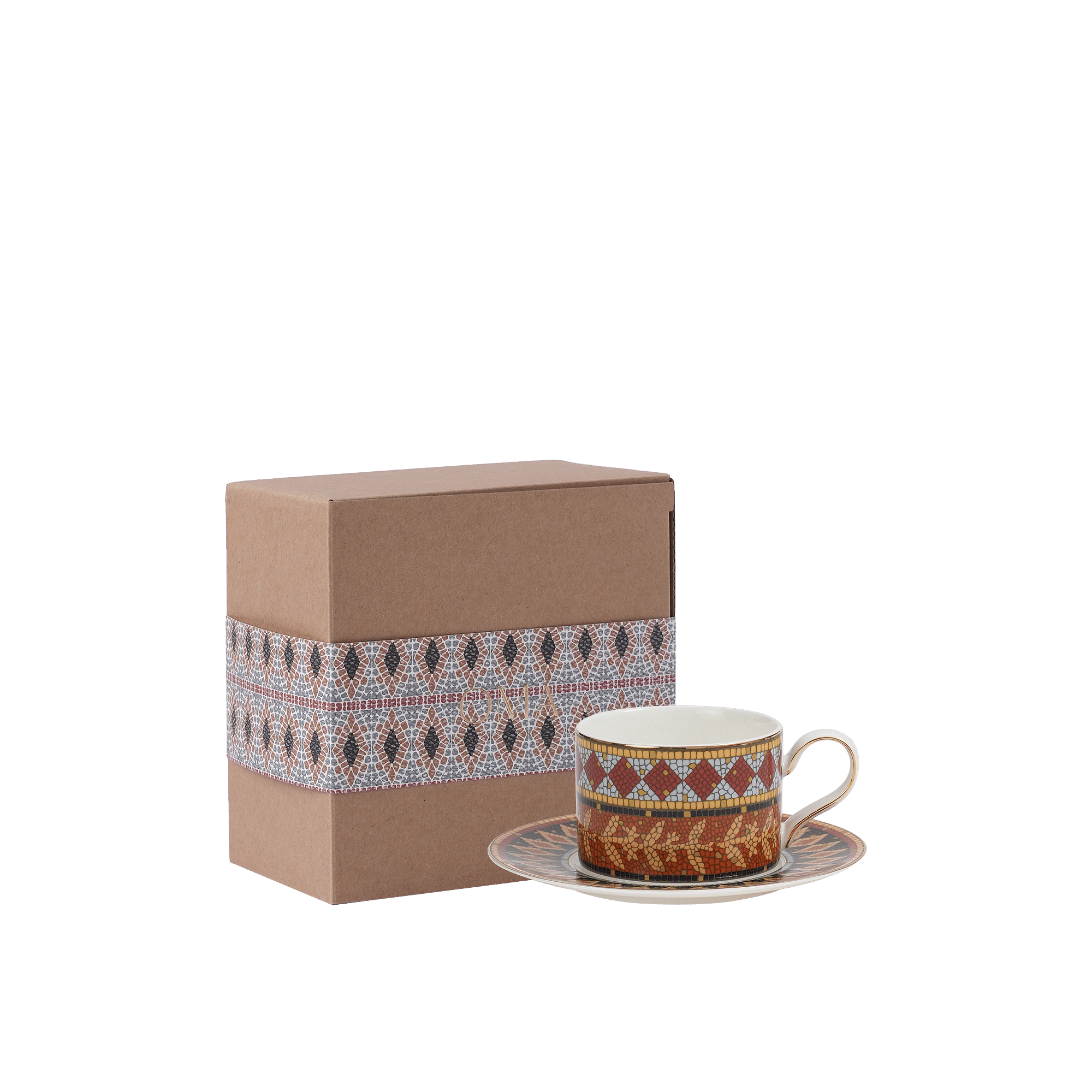 Tuscany tea cup & saucer