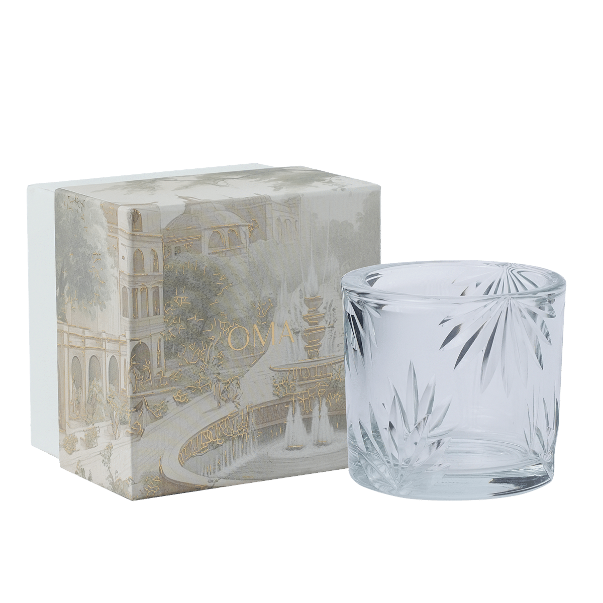 Glasstique T-Light Holder Clear